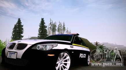 BMW M5 E60 Police para GTA San Andreas