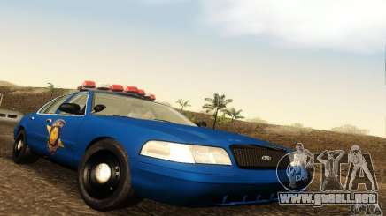 Ford Crown Victoria Michigan Police para GTA San Andreas