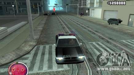 Además del HUD de GTA IV para GTA San Andreas