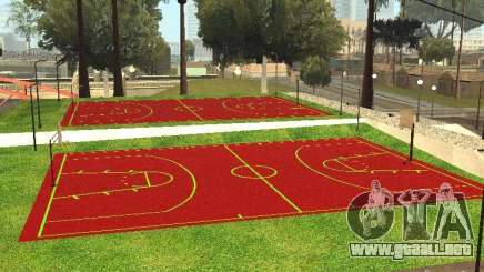 Cancha de baloncesto para GTA San Andreas