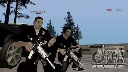 Black &amp; White guns para GTA San Andreas
