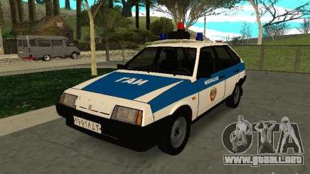 VAZ 2109 policía para GTA San Andreas