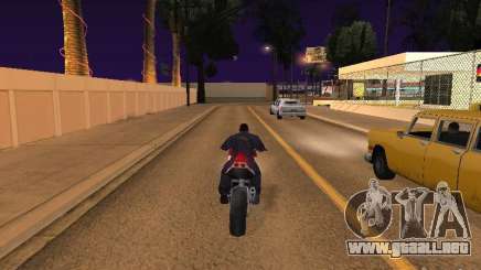 Salto de motocicleta en mi coche para GTA San Andreas