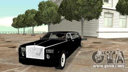 Chofer de limusina Rolls-Royce Phantom 2003 para GTA San Andreas