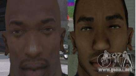 LA NUEVA CARA DE CJ para GTA San Andreas