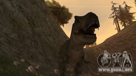 Dinosaurs Attack mod para GTA San Andreas