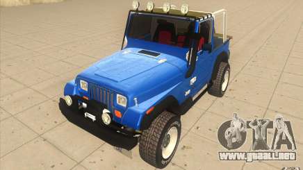 Jeep Wrangler 4.0 Fury 1986 para GTA San Andreas