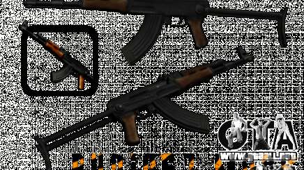 AKC - 47 HD para GTA San Andreas