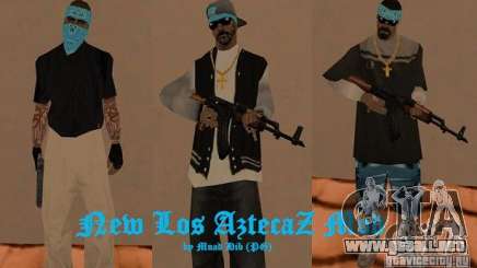 New Los Aztecas skins para GTA San Andreas