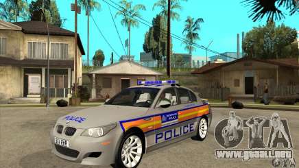 Metropolitan Police BMW 5 Series Saloon para GTA San Andreas