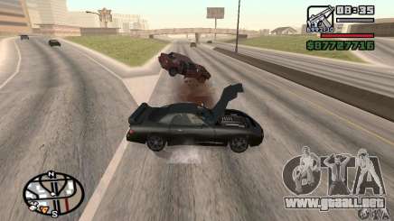 La pérdida de vidas en el accidente para GTA San Andreas