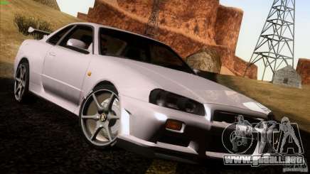 Nissan Skyline R34 Drift para GTA San Andreas