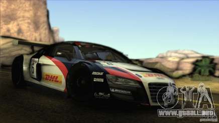Audi R8 LMS gris para GTA San Andreas