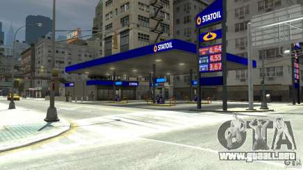 Statoil Petrol Station para GTA 4