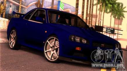 Nissan Skyline R34 GT-R Tunable para GTA San Andreas