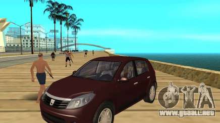 Dacia Sandero 1.6 MPI para GTA San Andreas