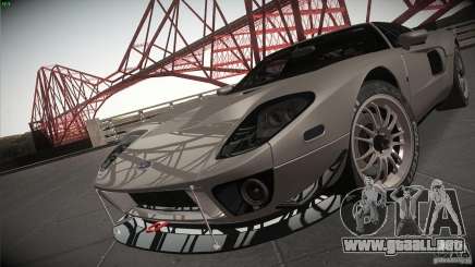 Ford GT plata para GTA San Andreas