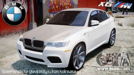 BMW X6M v1.0 para GTA 4