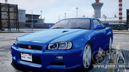 Nissan Skyline GT-R R34 Mspec para GTA 4