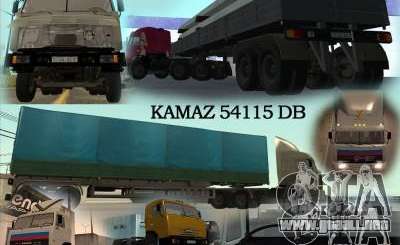 KAMAZ 54115 para GTA San Andreas