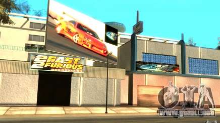 2Fast2Furious Transfender & Pay and Spray para GTA San Andreas