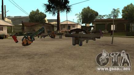 Armas para GTA San Andreas