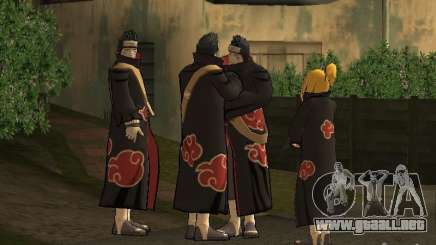 The Akatsuki gang para GTA San Andreas