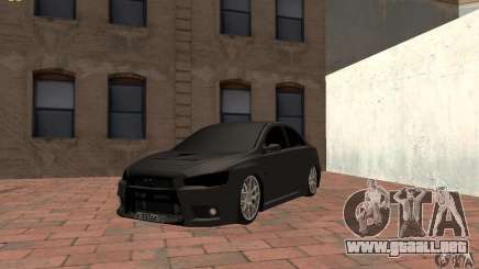 Mitsubishi Lancer Evolution Dag Style para GTA San Andreas