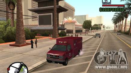 Ambulancia de GTA IV para GTA San Andreas
