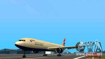 Boeing 767-300 British Airways para GTA San Andreas