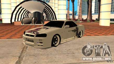 Nissan Skyline R-34 para GTA San Andreas