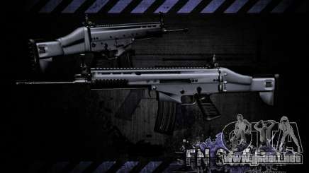 FN Scar-L HD para GTA San Andreas