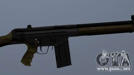 Rifle de asalto G3A3 para GTA San Andreas