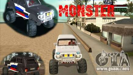 VAZ-21213 4x4 Monster para GTA San Andreas