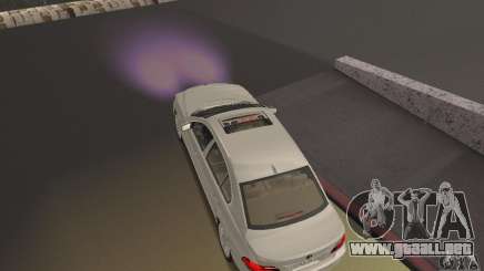 Luz púrpura para GTA San Andreas