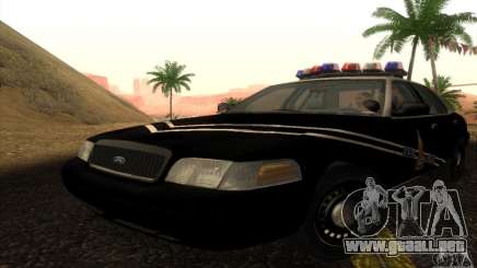 Ford Crown Victoria Idaho Police para GTA San Andreas