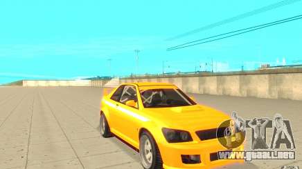 Sultan RS de GTA 4 para GTA San Andreas