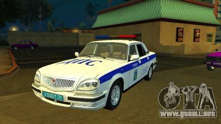 GAZ 31105 policía para GTA San Andreas