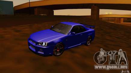 Nissan Skyline R34 GT-R V2 para GTA San Andreas