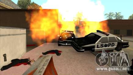 El guión de CLEO: ametralladora en GTA San Andreas para GTA San Andreas