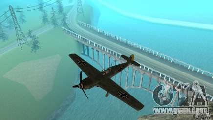 Bf-109 para GTA San Andreas