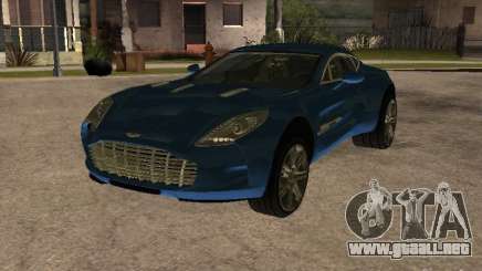 Aston Martin One77 para GTA San Andreas