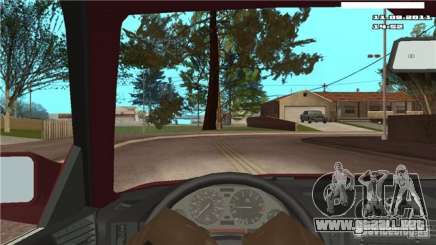 Cámara de la primera persona en el coche para GTA San Andreas