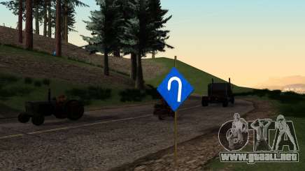 Nuevas señales de tráfico para GTA San Andreas