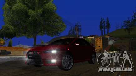 Mitsubishi Lancer Evo X para GTA San Andreas