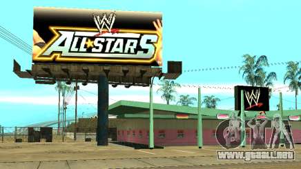 Nueva tienda de la WWE para GTA San Andreas