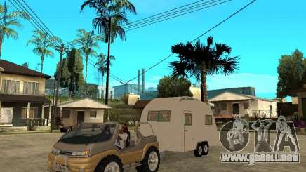 Ford Intruder 4x4 Concept + Caravan para GTA San Andreas