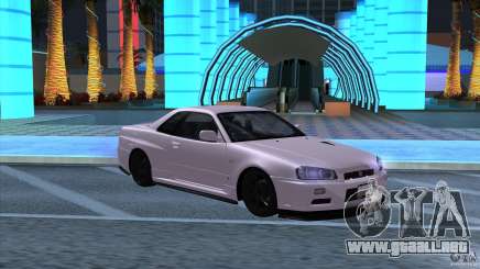 Nissan Skyline GTR-34 M-spec Nur para GTA San Andreas