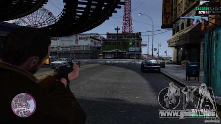 VC estilo Radar/HUD (piel 3) para GTA 4