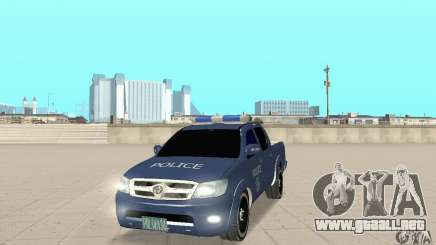 Toyota Hilux Somaliland Police para GTA San Andreas